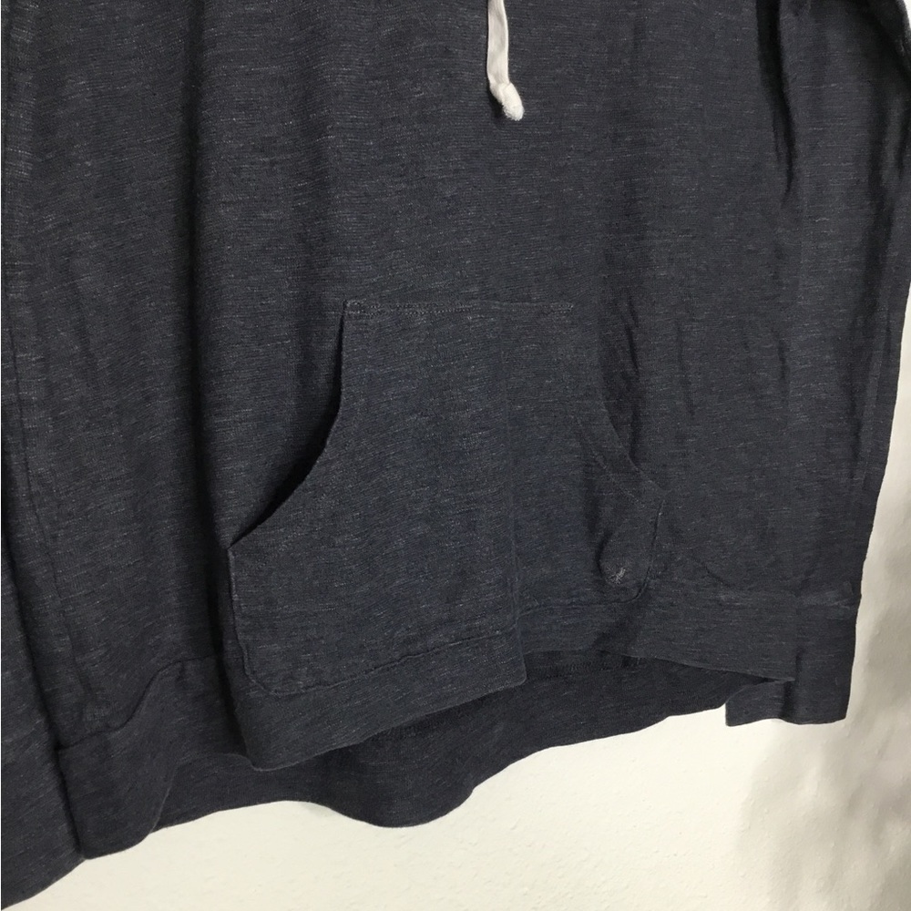 American Eagle Blue Thin Pullover Sweatshirt - Picture 3 of 5